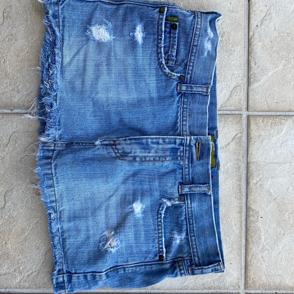 Hollister Mini Jean Skirt
